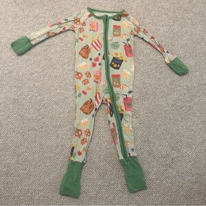 Little Sleepies Snack Attack Zippy Footies